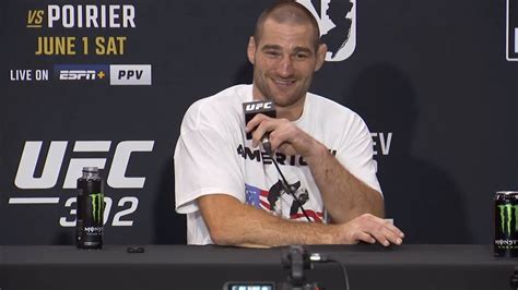 Sean Strickland Post Fight Press Conference Ufc