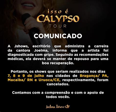 Joelma passa mal é socorrida às pressas e cancela agenda de shows