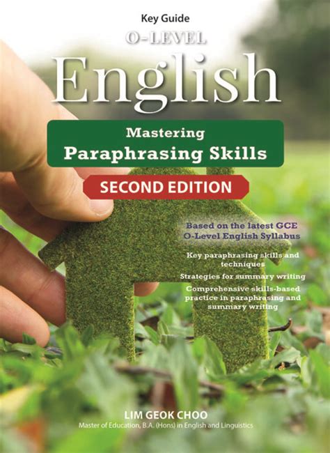 Key Guide O Level English Mastering Paraphrasing Skills Second