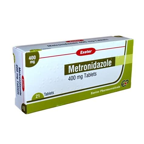 Metronidazole 400mg Tabs 21′ Exeter Country Medical Pharmacy