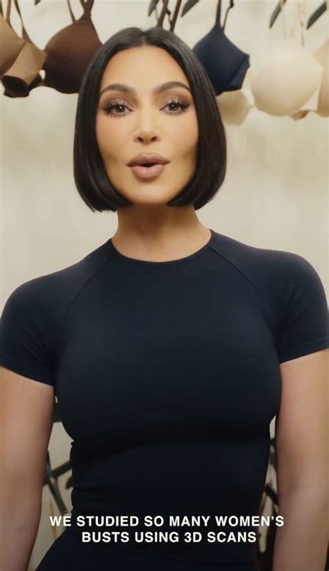 Kim Kardashian Shows Off Her Chic Bob Hairstyle In Video For Skims Campaign