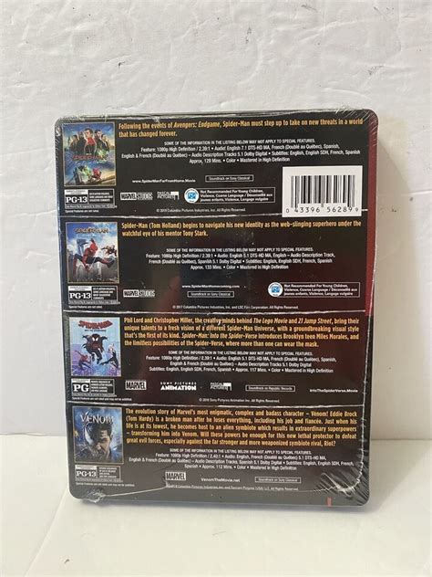 Spider Man 4 Movie Collection Blu Ray Digital Edition Limited