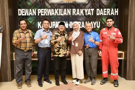 Pertamina Ru Vi Balongan Kunjungi Dprd Indramayu Syaefudin Ingatkan Tjsl