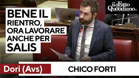 Chico Forti Dori Avs Complimenti Al Governo Meloni Ora Lavorare