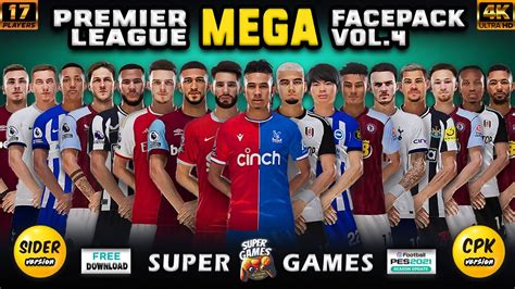 Premier League Mega Facepack Season Sider Cpk K Faces