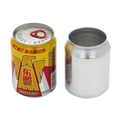 Ml Stubby Aluminum Carbonated Beverage Can With Rpt Sot Lids