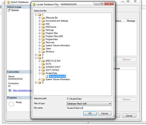 Jk Sql Server Blog How To Attach And Detach The Database In Sql Server