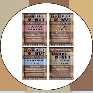 Amazon Double Donut Peppermint Hot Chocolate Peppermint Pattie Flavored Hot Chocolate