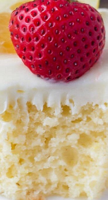 Easy Lemon Cake Lemon Cream Cheese Frosting Oh Sweet Basil