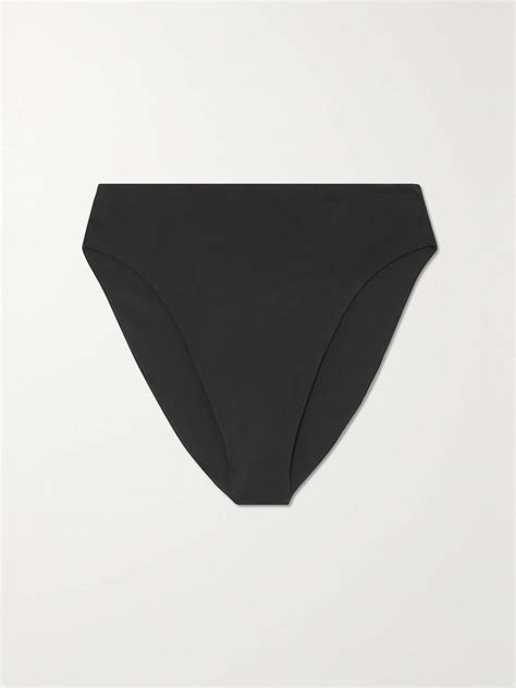 Form And Fold The S Rise Recycled Bikini Briefs Net A Porter