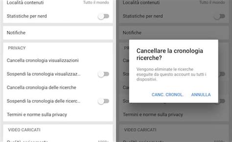 Come Eliminare La Cronologia Delle Visualizzazioni Di Youtube E La