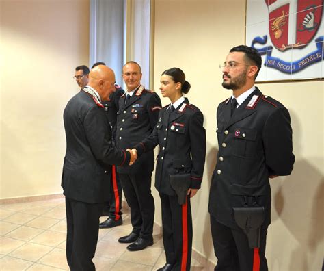 Il Generale Di Corpo D Armata Dei Carabinieri In Visita Al Comando Di