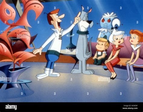 JETSONS: THE MOVIE, George Jetson, Astro, Rosey the Robot, Elroy Jetson, Judy Jetson, Jane ...