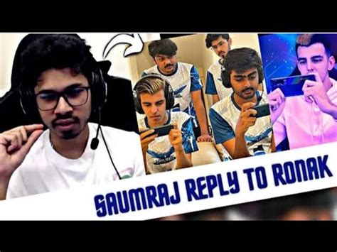 Saumraj Reply To Ronak Allegations YouTube