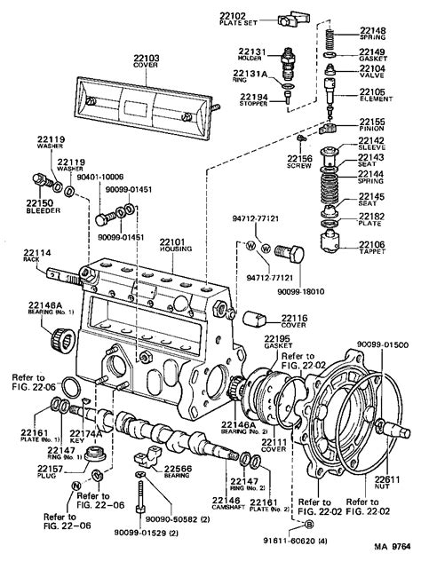 TOYOTA LAND CRUISER 60 62HJ61LG MEXW TOOL ENGINE FUEL INJECTION