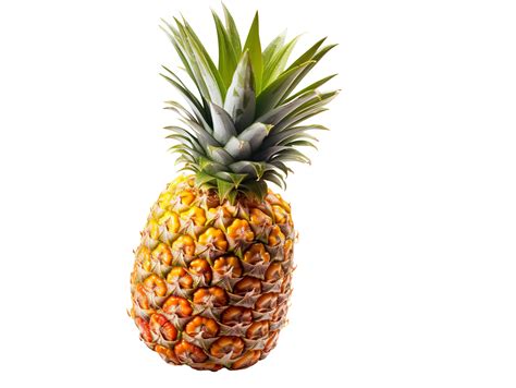 Fresh Pine Apple Isolated On Transparent Background 25229890 Png