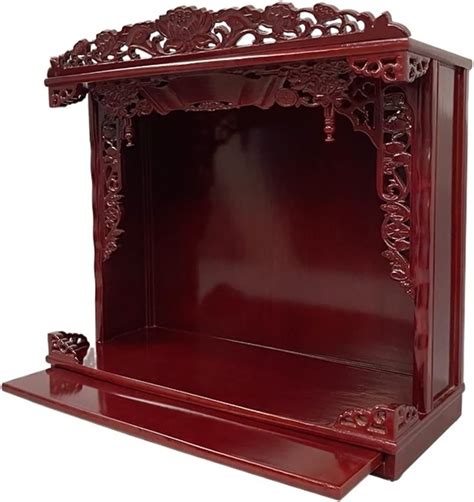 Amazon Chinese Buddhist Altar Solid Wood Buddhist Niches Wall