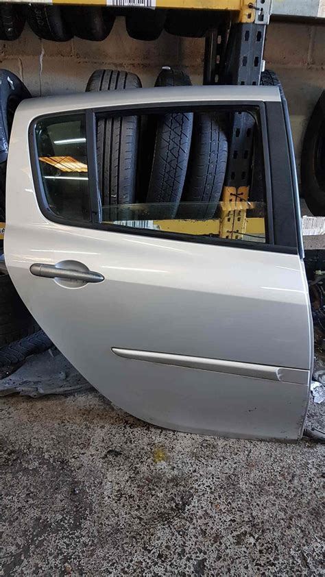 Renault Clio Mk Drivers Osr Rear Door Silver Ted Store