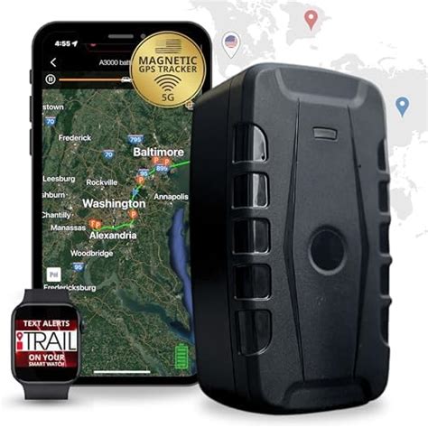 Magnetic Gps Tracker 5g Secure And Hidden Long Battery Life Seamless