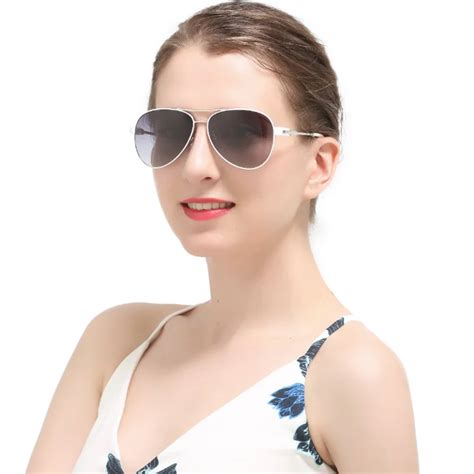 Vebrellen Women Gradient Classic Brand Sunglasses Hd Polarized Aluminum Driving Sun Glasses