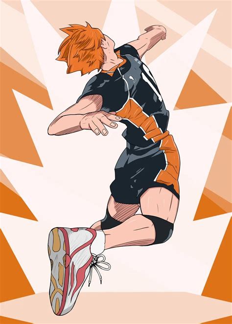 Just Do It Hinata Shoyo Poster By Qreative Displate Hinata Shouyou