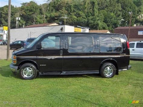 1999 Black Chevrolet Express 1500 Passenger Van 15815552 Photo 7 Car Color