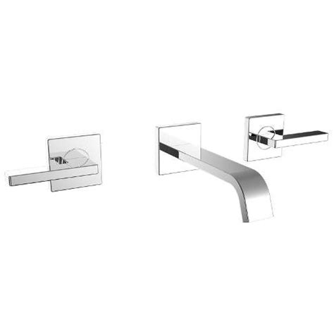 Speakman Lura 12 Gpm Polished Chrome Lever Handles Wall Mounted Faucet