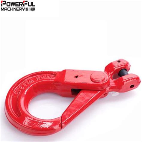 G80 Clevis Type Self Locking Safety Hook For Lifting G80 Hook And Safety Hook