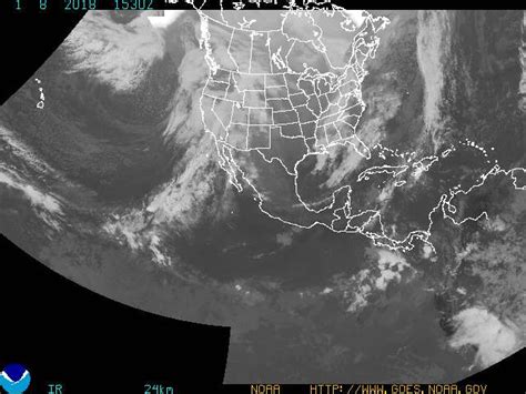 Goes Northern Hemisphere Composite Visible Noaa Goes Geostationary