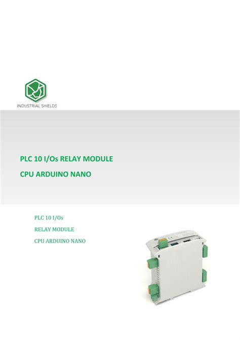 PDF PLC 10 I Os RELAY MODULE CPU ARDUINO NANO DOKUMEN TIPS