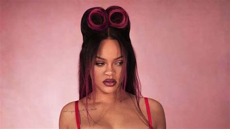 Rihanna Looks Fire In Fenty Valentines Day Lingerie