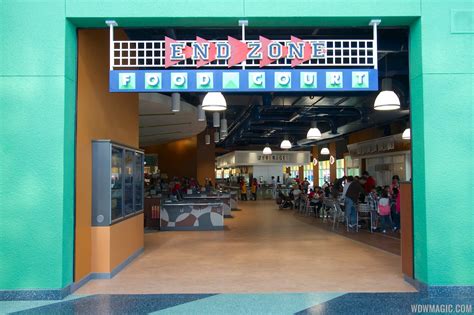 Photos All Star Sports Resort End Zone Food Court Reopens After Major