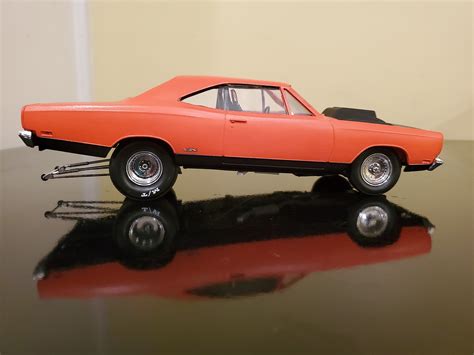 Gallery Pictures AMT 1969 Plymouth GTX Hadtop Pro Street 2T 25 Plastic