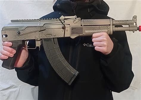 3D Printed AK105 Custom Bullpup AEG Project Part 1 | Popular Airsoft ...