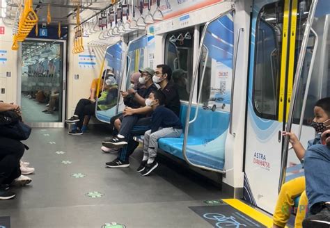 Mrt Kini Jadi Transportasi Pilihan Masyarakat Ke Cfd Sudirman Genpi Co