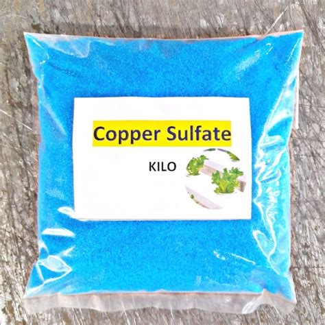 COPPER SULPHATE SULFATE 1 KILO WATER SOLUBLE FOR HYDROPONICS MADE