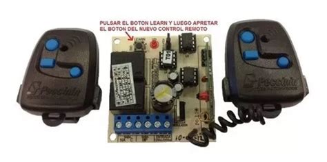 Control Remoto Porton Cochera Garage Reemplazo Peccinin En Venta En