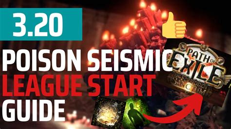 Poison Seismic Trap Saboteur League Start Guide Youtube