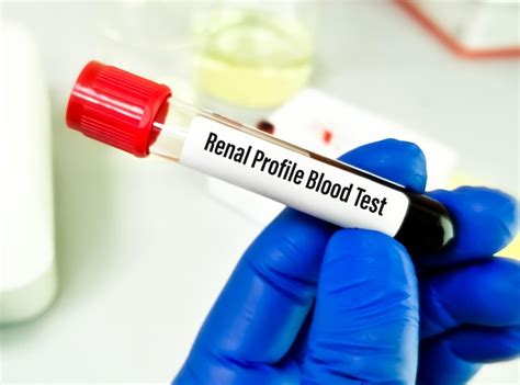 Premium Photo Renal Profile Blood Test For The Diagnosis Of Renal Or