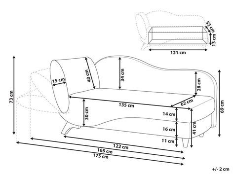 Chaise longue en velours côté gauche gris foncé meri ii 454250 Conforama