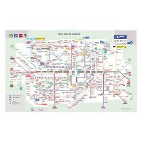 Large Detailed Public Transport Map Of Munich City Munich Germany