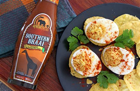 Spicy Deviled Eggs Recipe African Dream Foods