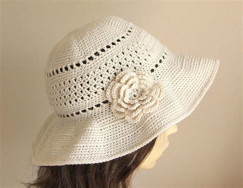 Crochet Pattern To Make A Sun Hat Pdf Crochet Pinterest Crochet