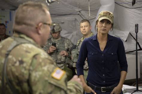 Noem Plans To Use Emergency And Disaster Money To Pay For Border Troop