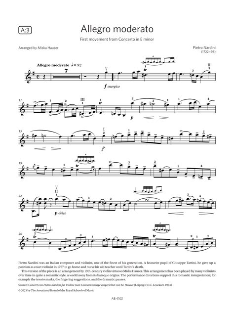 Violin Exam Pieces 2020 2023 Abrsm Grade 4 Part S 3