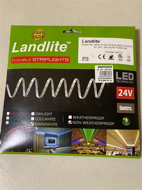 Landlite Flexible Led Striplight With Free Led Driver Furniture Home