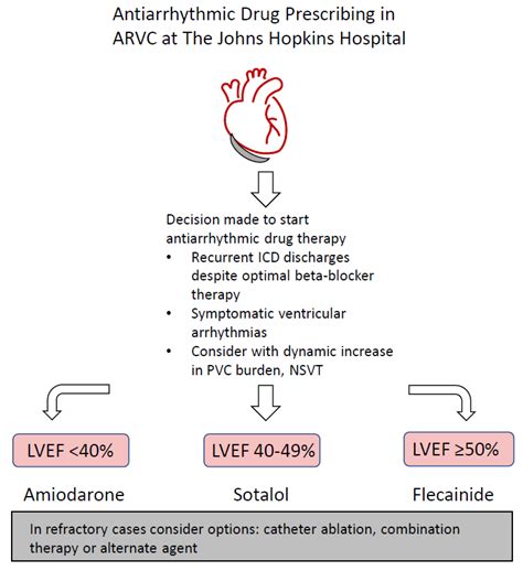 Antiarrhythmic Drug Therapy In Arrhythmogenic Right Ventricular