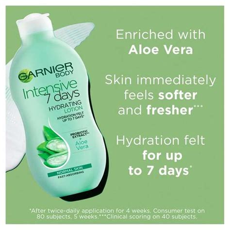 Garnier Intensive 7 Days Aloe Vera Body Lotion 250ml Henry Hunter