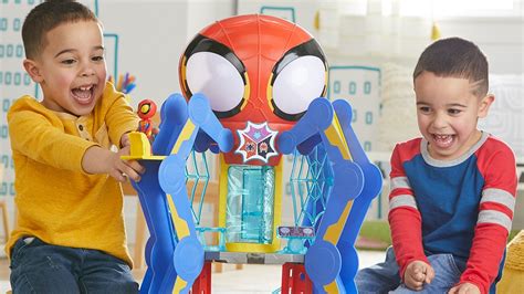 Hasbro's New Spidey and His Amazing Friends Toys Are Web-Slinging into ...