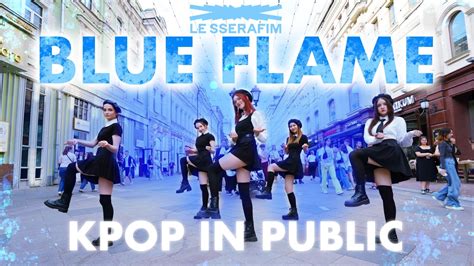 K Pop In Public One Take Le Sserafim Blue Flame Dance Cover